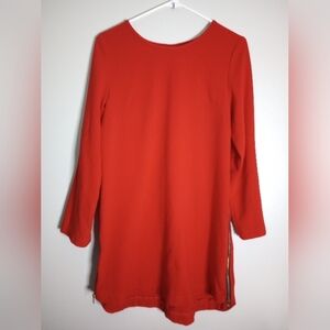 Saie red short dress size large